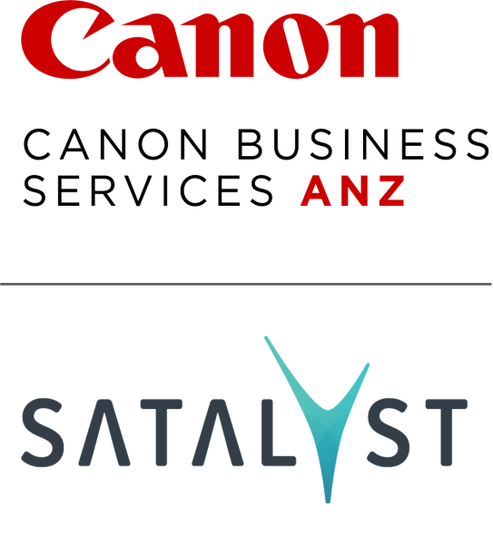 CBS and Satalyst stacked colour logo